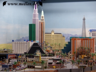 Miniatur Wunderland, Las Vegas bei Tag